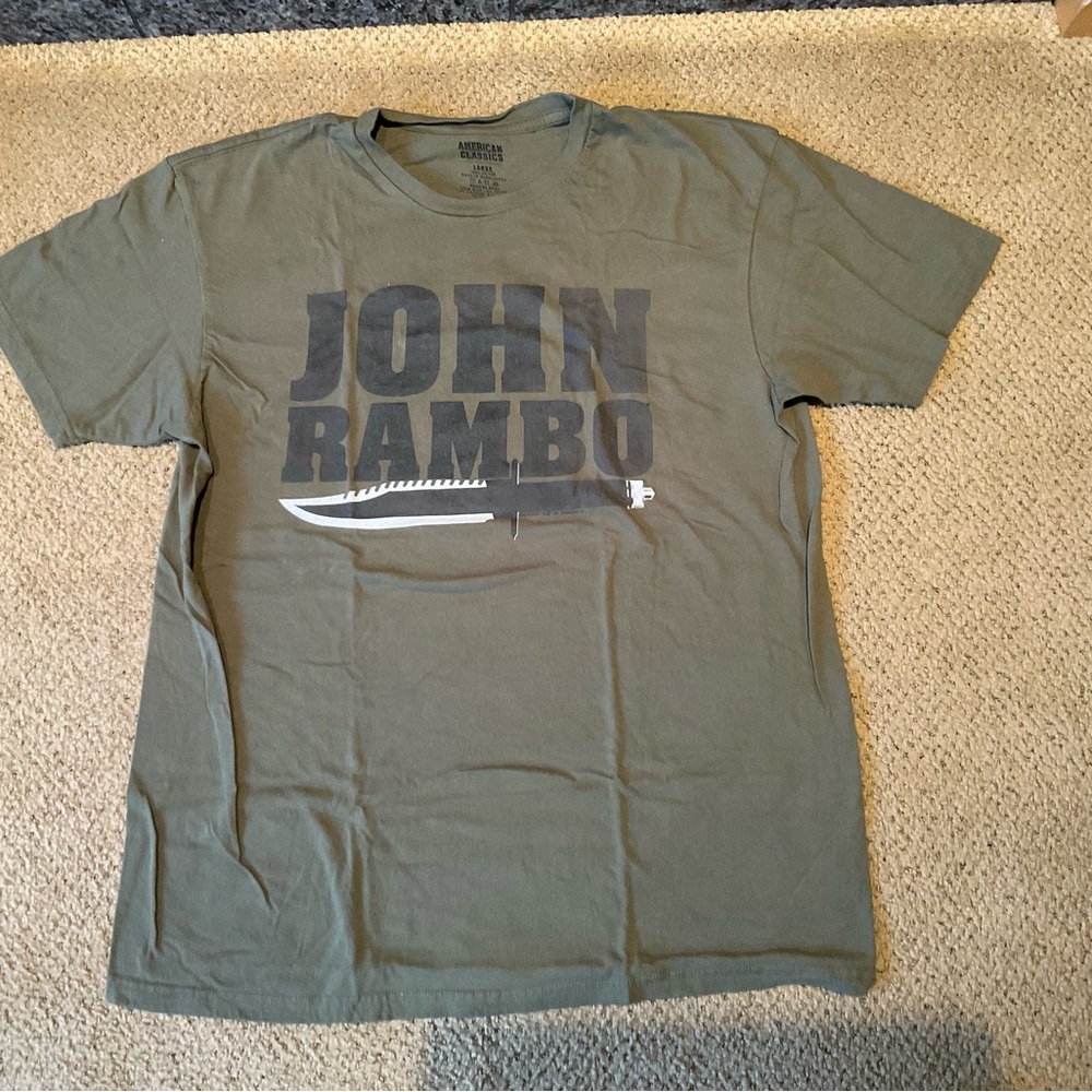 John Rambo Men’s Tshirt size L